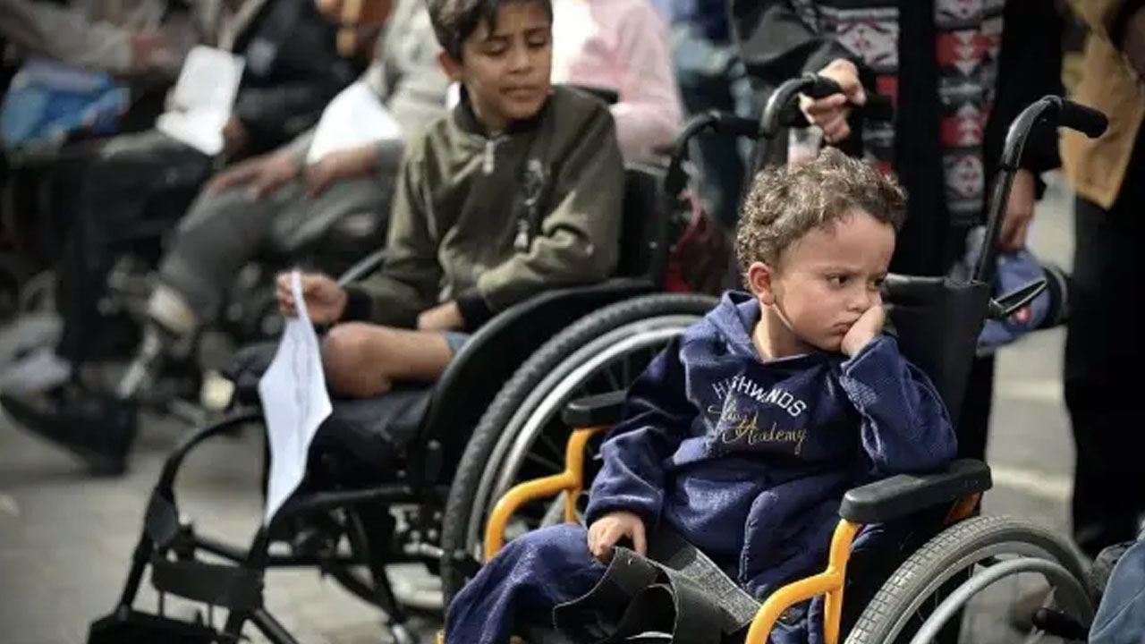 ইসরাইলি বর্বরতায় শিশু পঙ্গুত্বের শীর্ষে গাজা