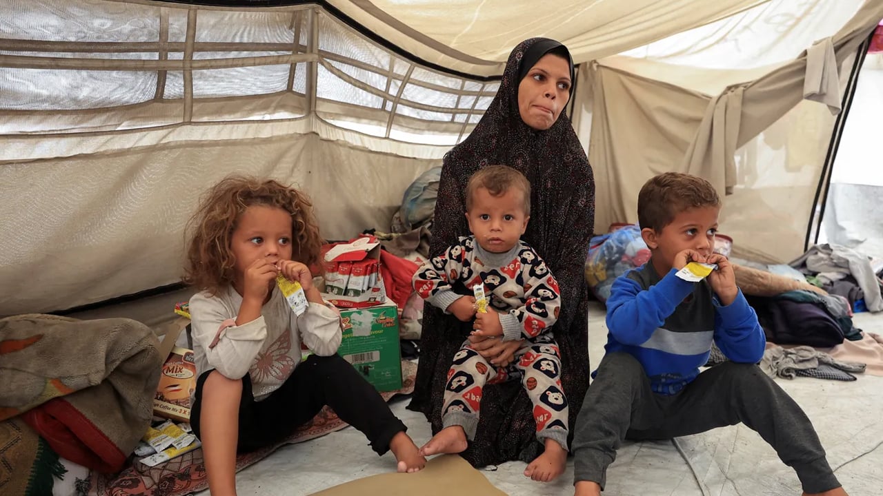 গাজায় তীব্র অপুষ্টিতে পাঁচের কম বয়সী ৯৩০০ শিশু