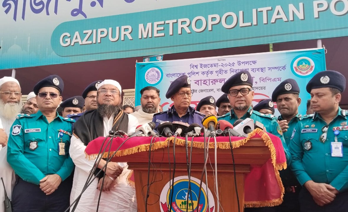 বিশ্ব ইজতেমায় দায়িত্ব পালন করবে ছয় হাজার পুলিশ: আইজিপি