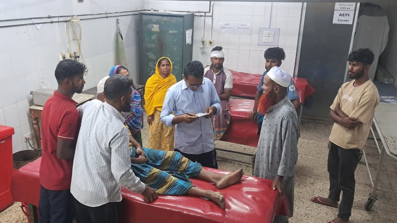 কাশিয়ানীতে জমি বিরোধে সংঘর্ষে নারীসহ আহত ১০