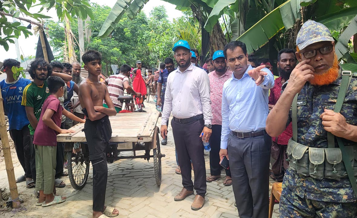 গোপালগঞ্জে মধুমতি বিল রুট চ্যানেলের ১৯টি অবৈধ স্থাপনা উচ্ছেদ