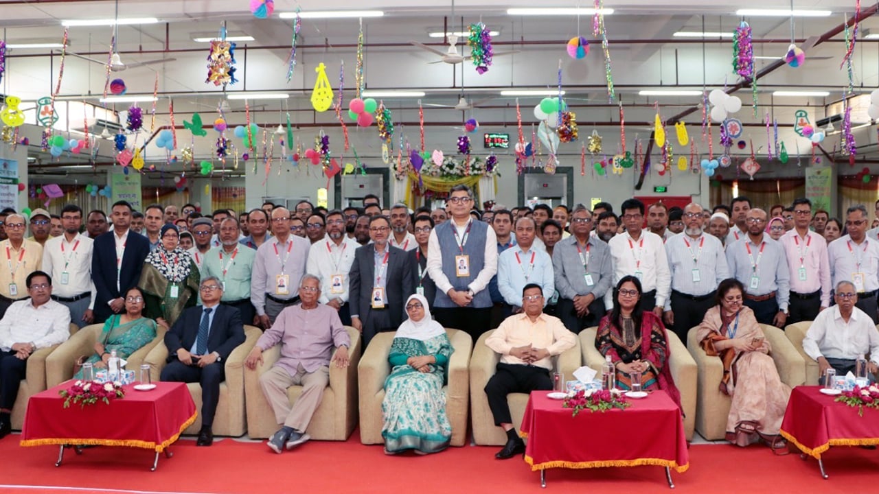 গ্রামীণ ব্যাংকের ৫০, নোবেলের ২০ বছর উপলক্ষে ড. ইউনূসকে সংবর্ধনা