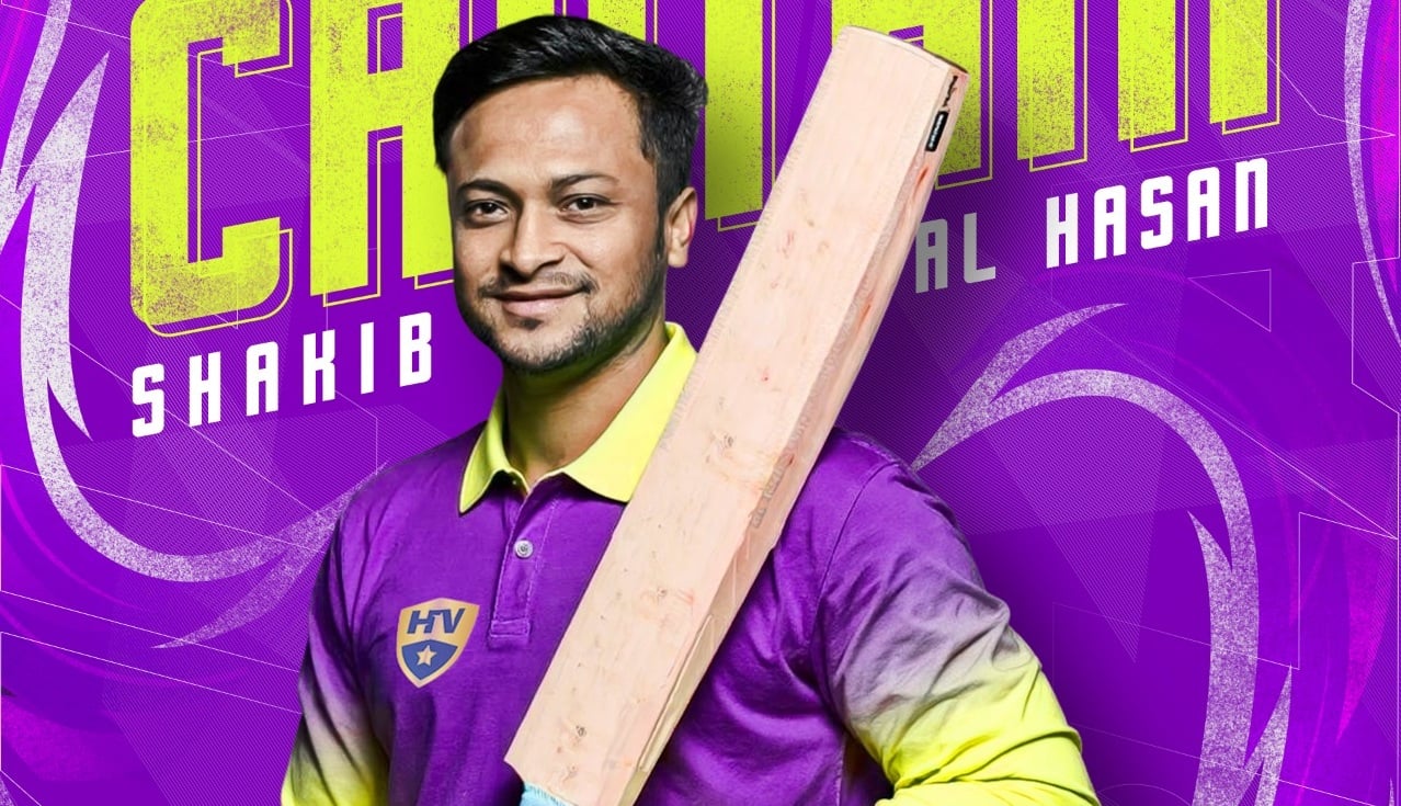 সাকিবের কাঁধে নেতৃত্ব, রাতে মাঠে নামছে মিয়ামি