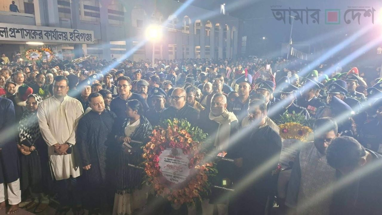 দেশের বিভিন্ন স্থানে যথাযোগ্য মর্যাদায় মহান শহীদ দিবস পালিত