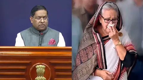 ভারতের পররাষ্ট্র মন্ত্রণালয়ের ব্রিফিংয়ে আবারো হাসিনা প্রসঙ্গ