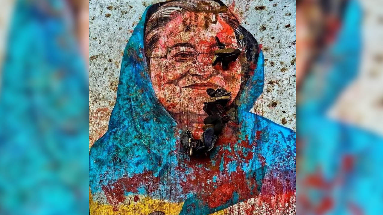 হাসিনার ঘৃণাস্তম্ভের গ্রাফিতি মুছে দুঃখ প্রকাশ ঢাবি প্রশাসনের