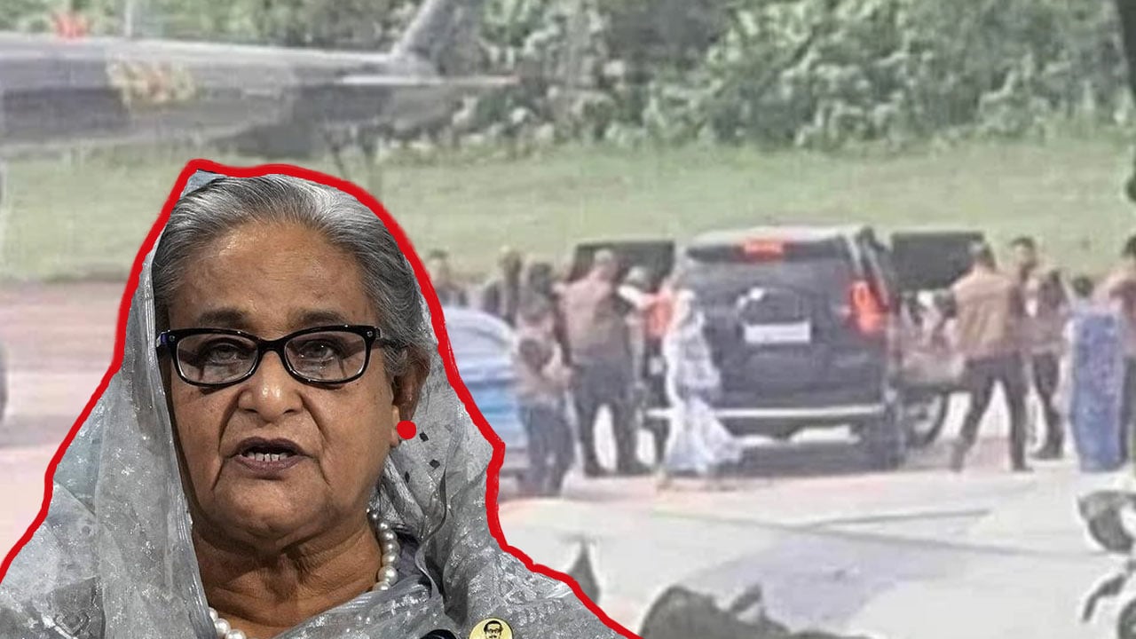 পালানোর আগে শীর্ষ কর্মকর্তাদের যে শর্ত দিয়েছিলেন হাসিনা