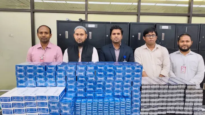তিন আন্তর্জাতিক রুটের যাত্রীদের ব্যাগেজে মিললো বিপুল পণ্য
