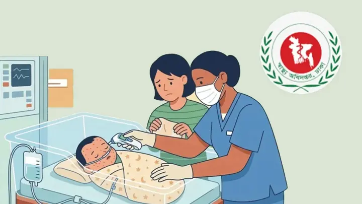 হাম উপসর্গে আরো দুই শিশুর মৃত্যু