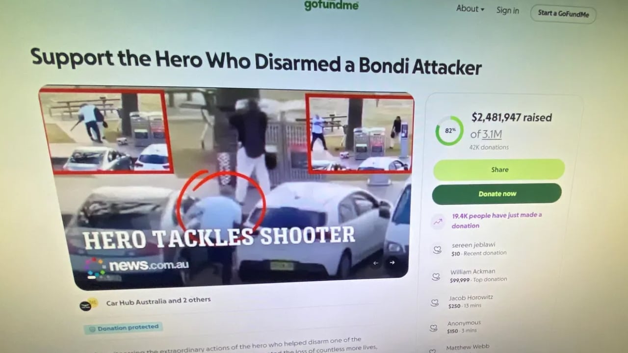 ‘অস্ট্রেলিয়ার হিরো’ আহমেদের জন্য ১৫ লাখ ডলার অনুদান সংগ্রহ