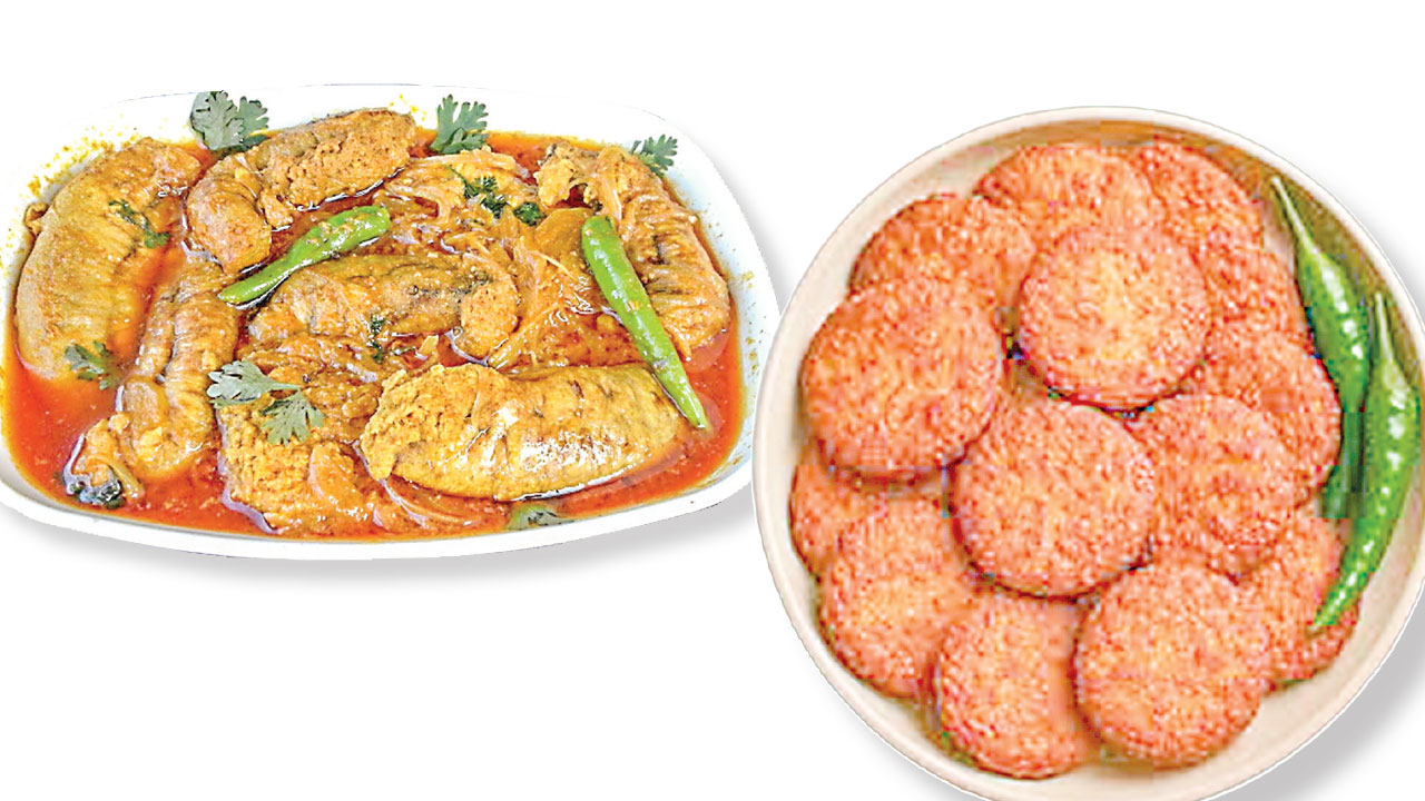 ইলিশের ডিমের দুই পদ