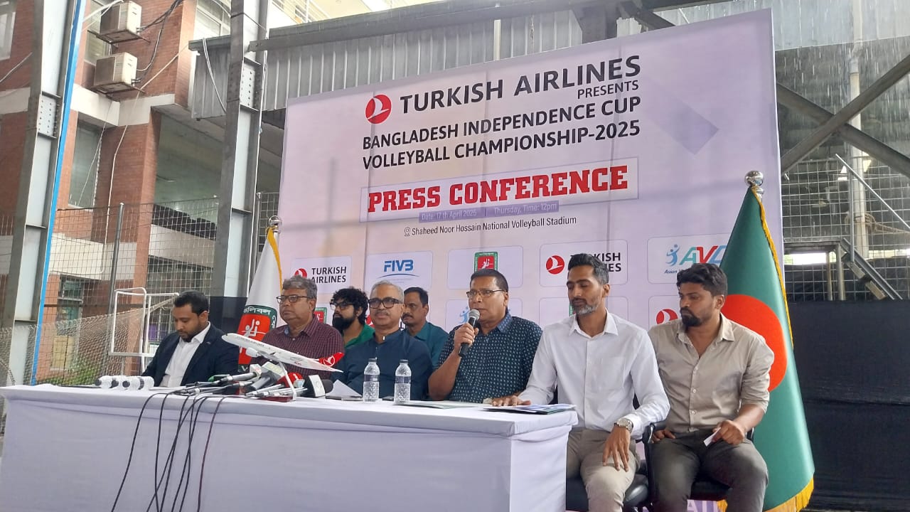 টার্কিশ এয়ারলাইনস স্বাধীনতা দিবস ভলিবল শুরু শনিবার