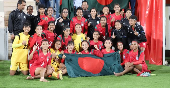 জর্ডানকে রুখল দেশের মেয়েরা