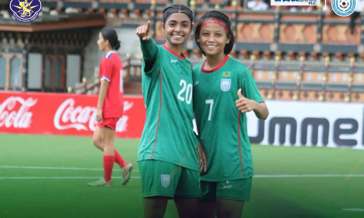 সরাসরি দেখা যাবে বাংলাদেশ-ভুটান নারী ফুটবল ম্যাচ