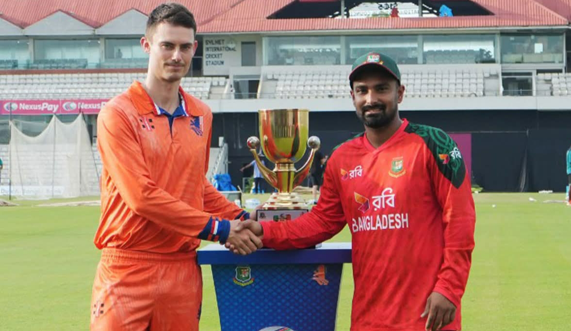 টিভির পর্দায় বাংলাদেশ-নেদারল্যান্ডসের টি-টোয়েন্টি লড়াই