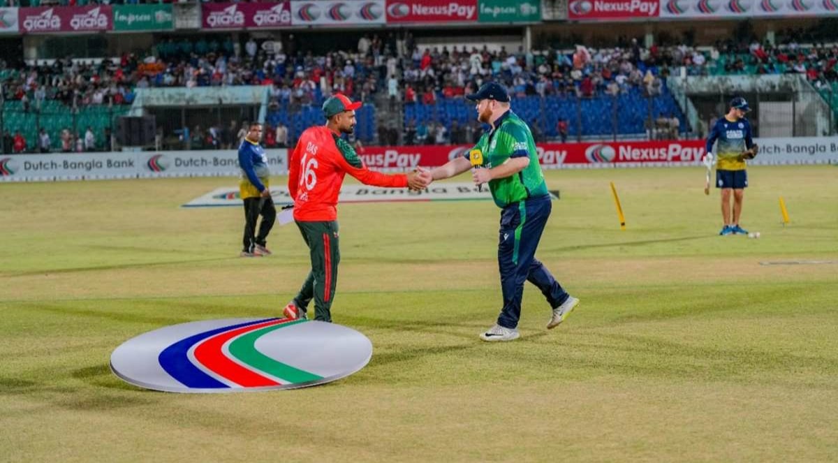 আয়ারল্যান্ডের বিপক্ষে টসে জিতে ফিল্ডিংয়ে বাংলাদেশ