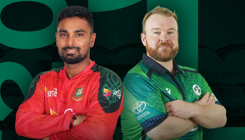 টিভির পর্দায় বাংলাদেশ-আয়ারল্যান্ড প্রথম টি-টোয়েন্টি