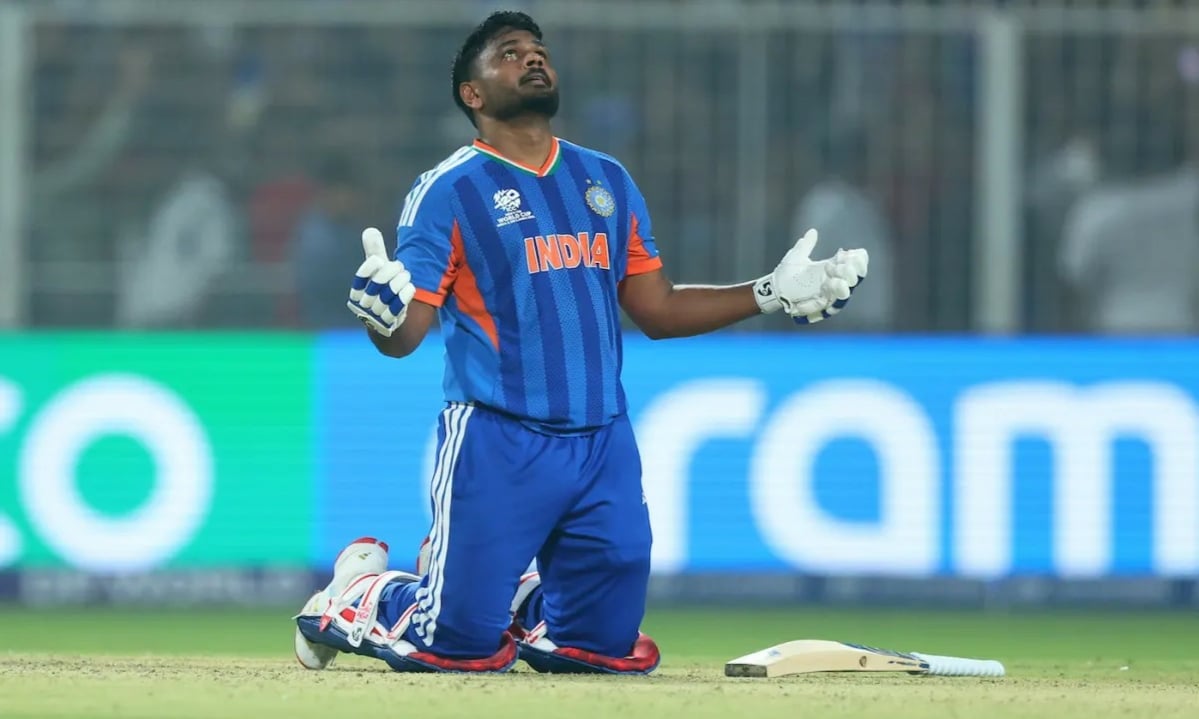 স্যামসনের ব্যাটিং ঝলকে সেমিতে টিকিট ভারত