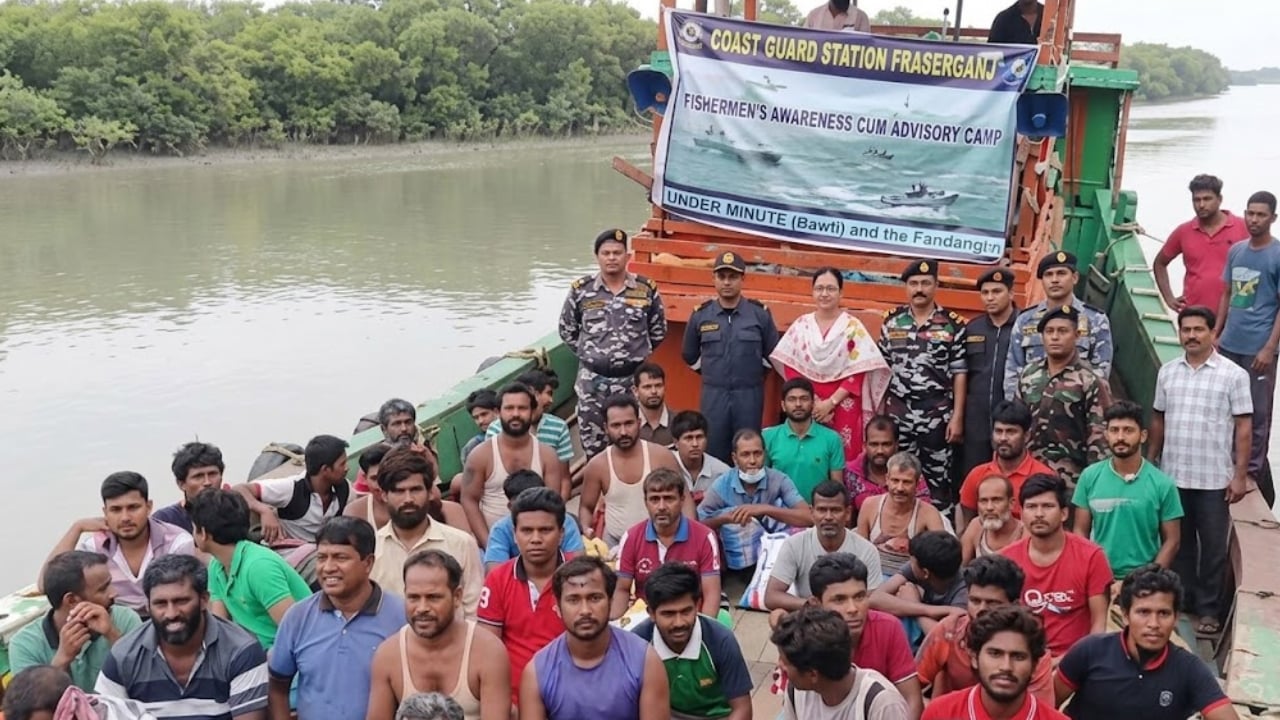 ভারতে দীর্ঘ বন্দি দশার পর মুক্তি পেলেন ৯১ বাংলাদেশি মৎসজীবী