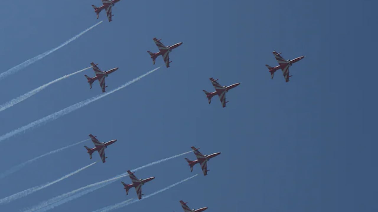 ১৯৭১ সালের বিজয় উদযাপনে ভারতীয় বিমানবাহিনীর এয়ার শো