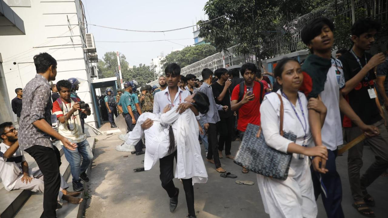 Injured student