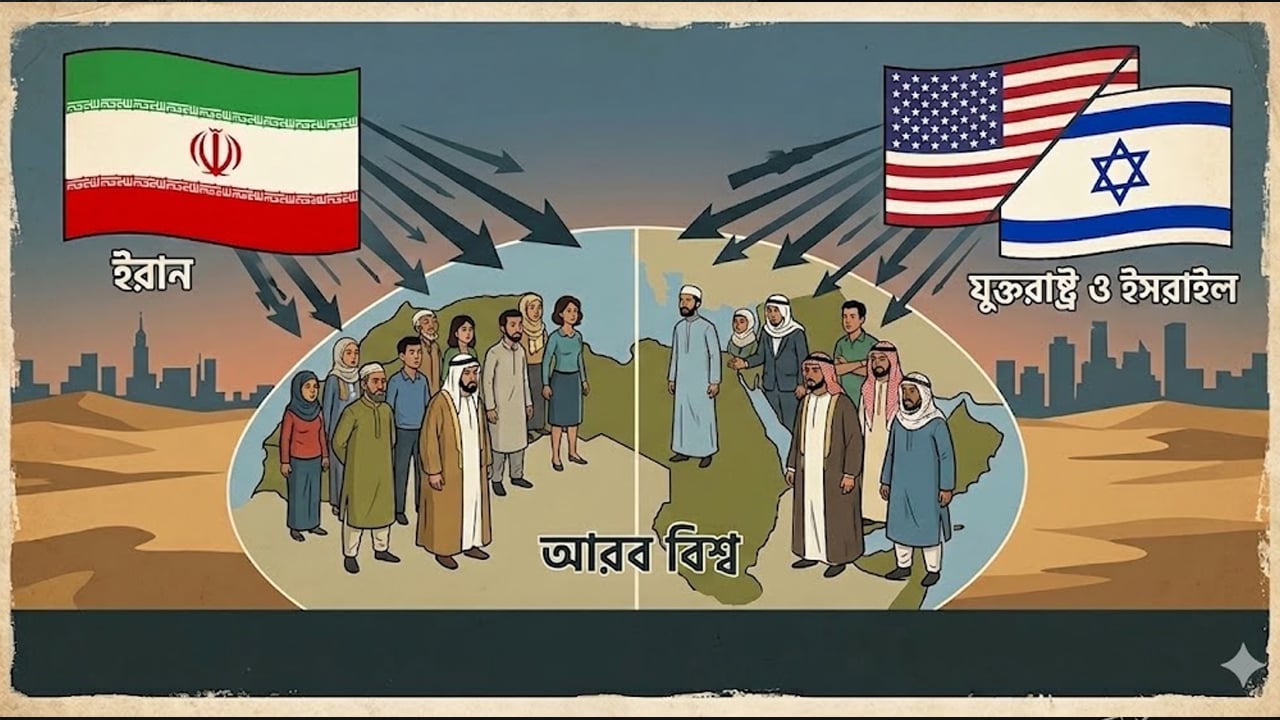 আরবদের জন্য হুমকি ইরান নাকি যুক্তরাষ্ট্র-ইসরাইল