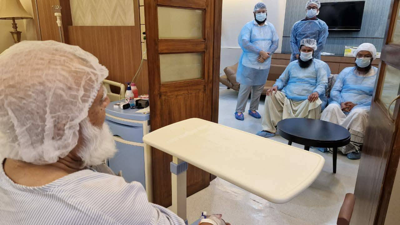 জামায়াত আমিরকে দেখতে হাসপাতালে ইসলামী আন্দোলনের ফয়জুল