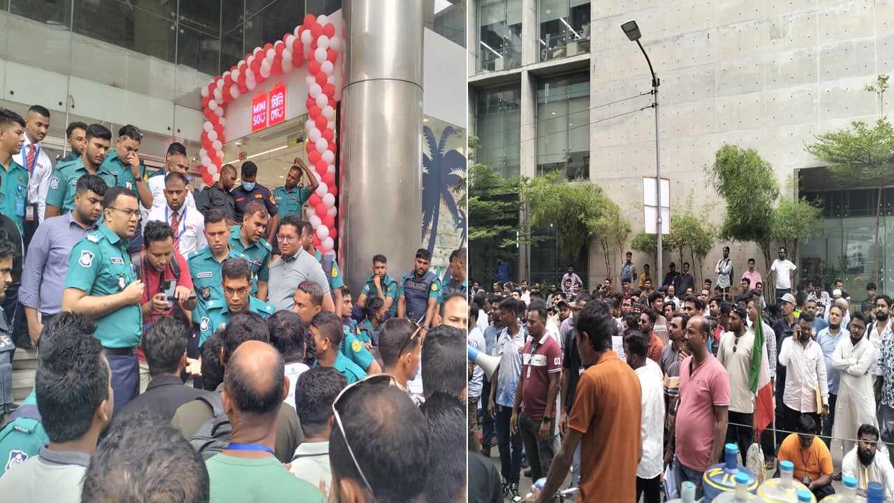 ইতালি ভিএফএসের প্রবেশ পথে অবস্থান নিয়েছে ভিসাপ্রত্যাশী অনশনকারীরা