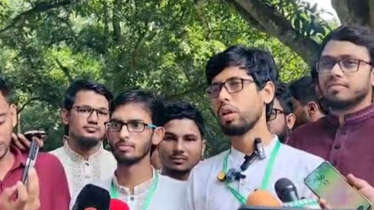 সবাইকে আচরণবিধি মেনে চলার আহ্বান শিবিরের ভিপি প্রার্থীর