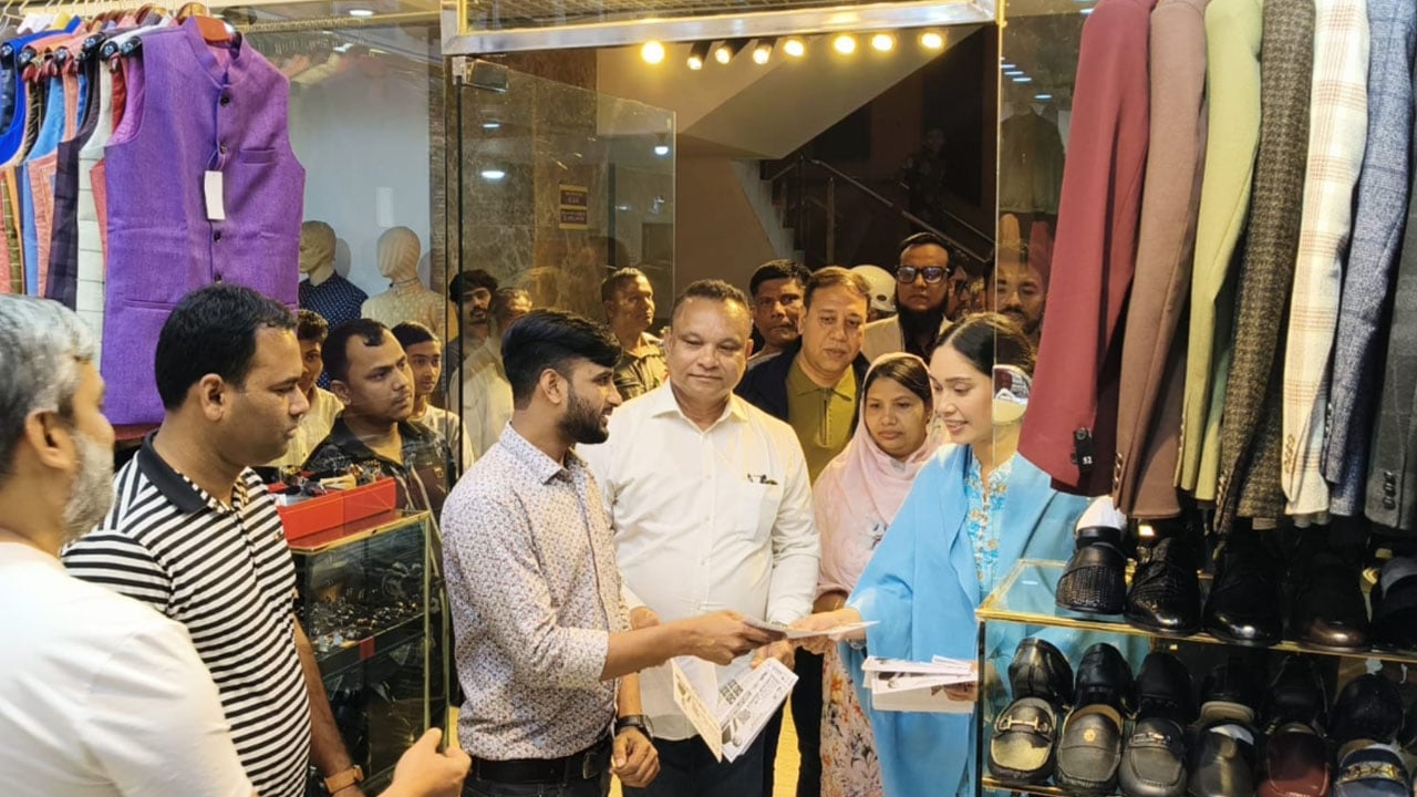 তারেক রহমানের নির্বাচনি প্রচারে জাইমা রহমান