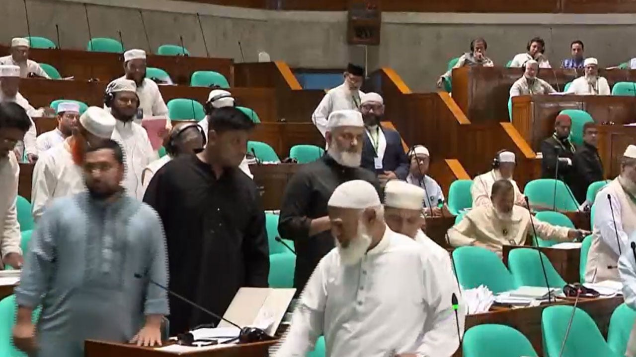 সংসদ থেকে আবারো বিরোধী দলের ওয়াকআউট