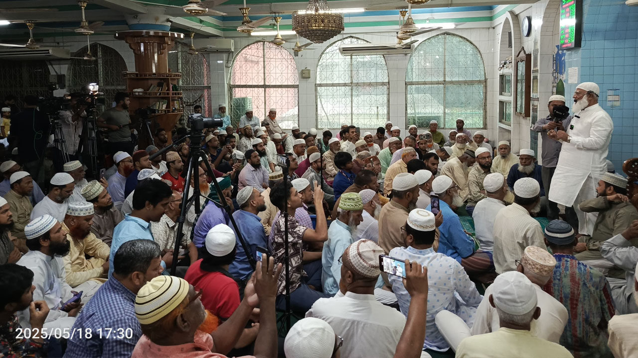 নামাজের শিক্ষায় পরিবার সমাজ রাষ্ট্র গঠনে জামায়াত আমিরের আহ্বান