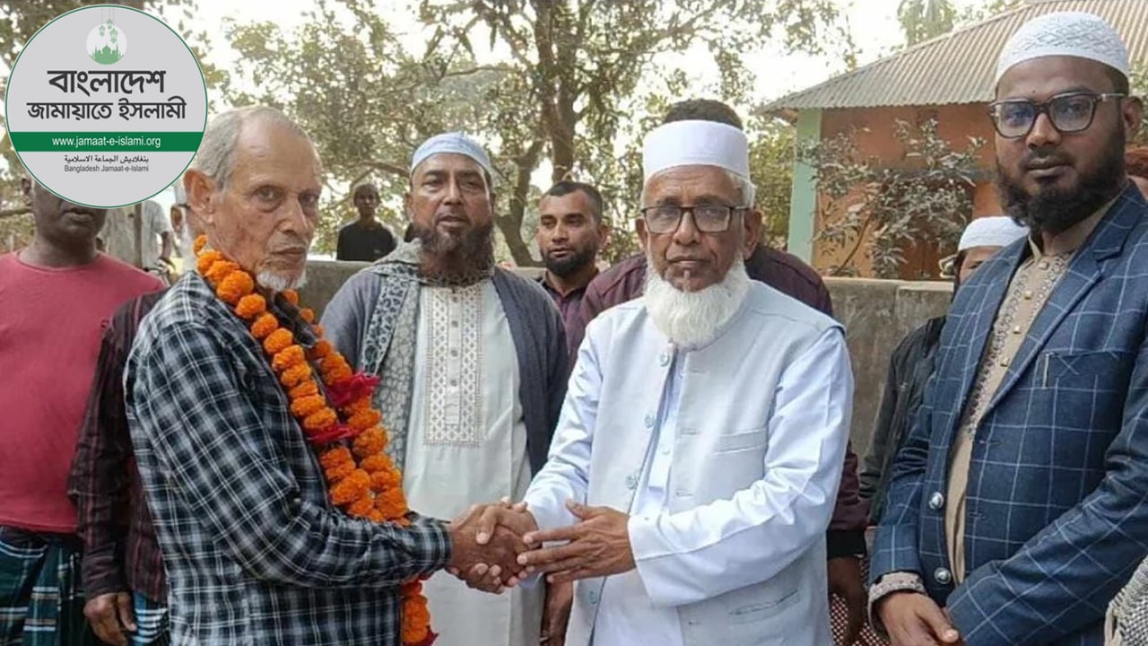 জামায়াতে যোগ দিলেন বীর মুক্তিযোদ্ধা হারুনুর রশিদ