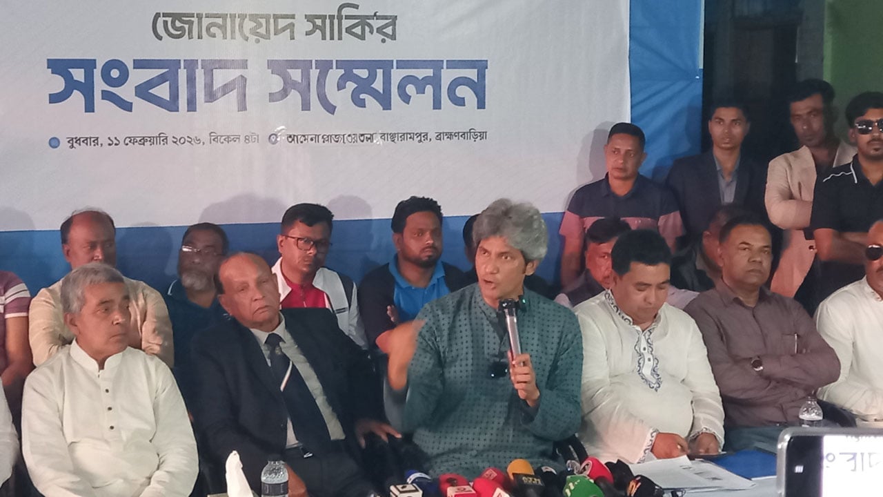 ইলেকশন ইঞ্জিনিয়ারিং জনগণ মেনে নিবে না: জোনায়েদ সাকি