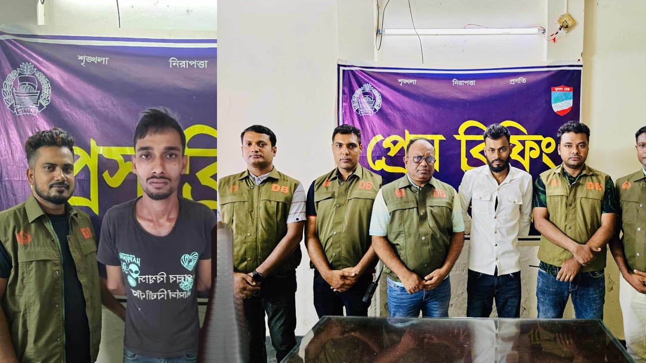 যশোরে ২৪ মামলার আসামিসহ দুই শীর্ষ সন্ত্রাসী গ্রেপ্তার