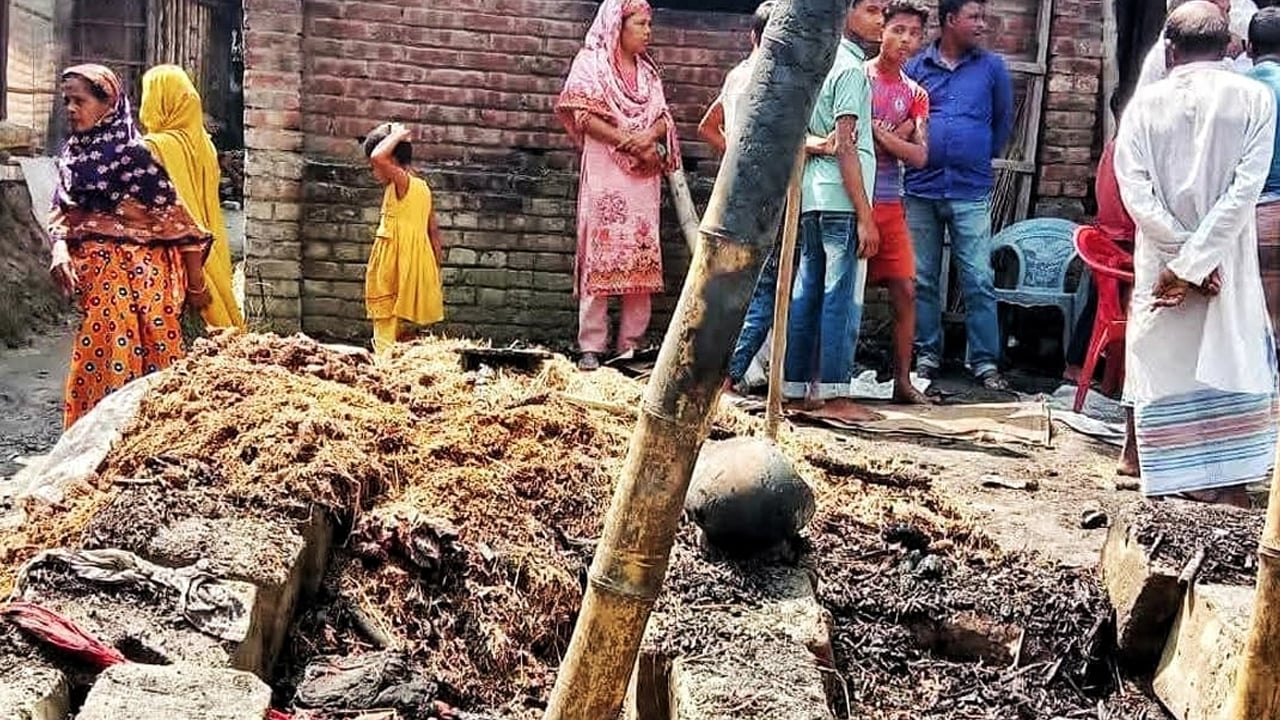 খানসামায় তিন দিনে পৃথক অগ্নিকাণ্ডে জনমনে আতঙ্ক