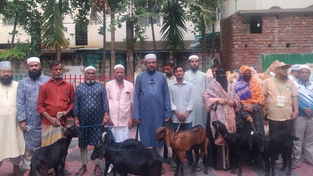 জুলাই শহীদ পরিবারের মাঝে জামায়াত এমপির কোরবানির পশু বিতরণ