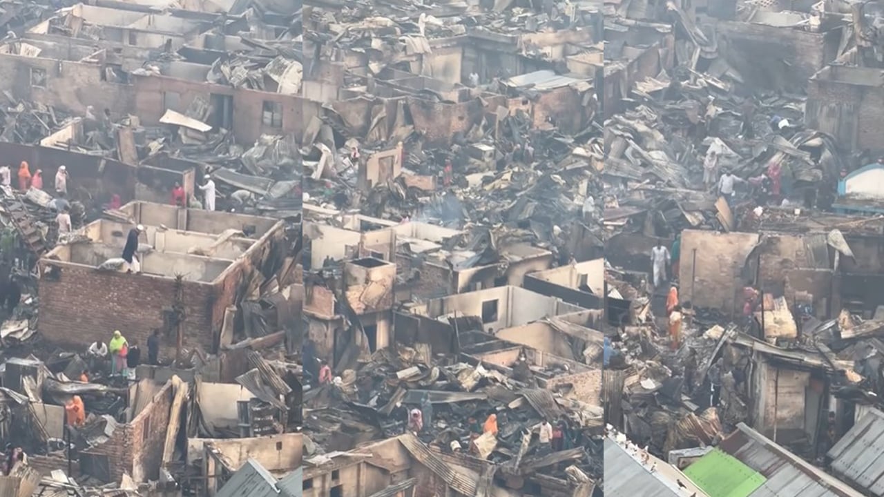 ভোরের আলোতে ফুটেছে কড়াইলের ক্ষত