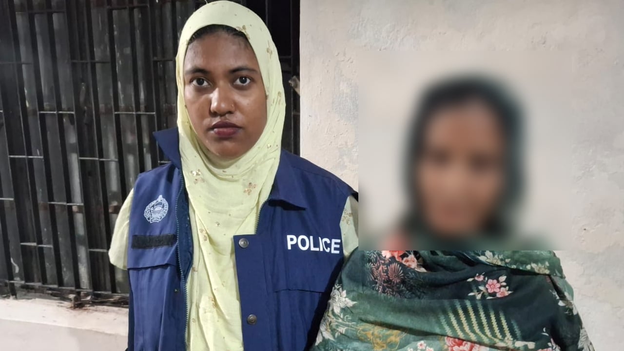 কাউখালীতে পুলিশের অভিযানে মাদক সম্রাজ্ঞী মর্জিনা গ্রেপ্তার