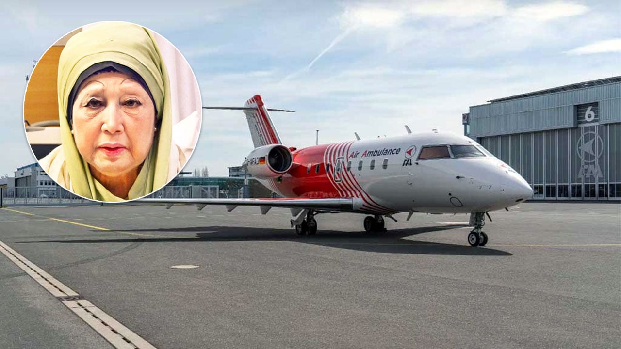 খালেদা জিয়ার জন্য এয়ার অ্যাম্বুলেন্স আসছে মঙ্গলবার