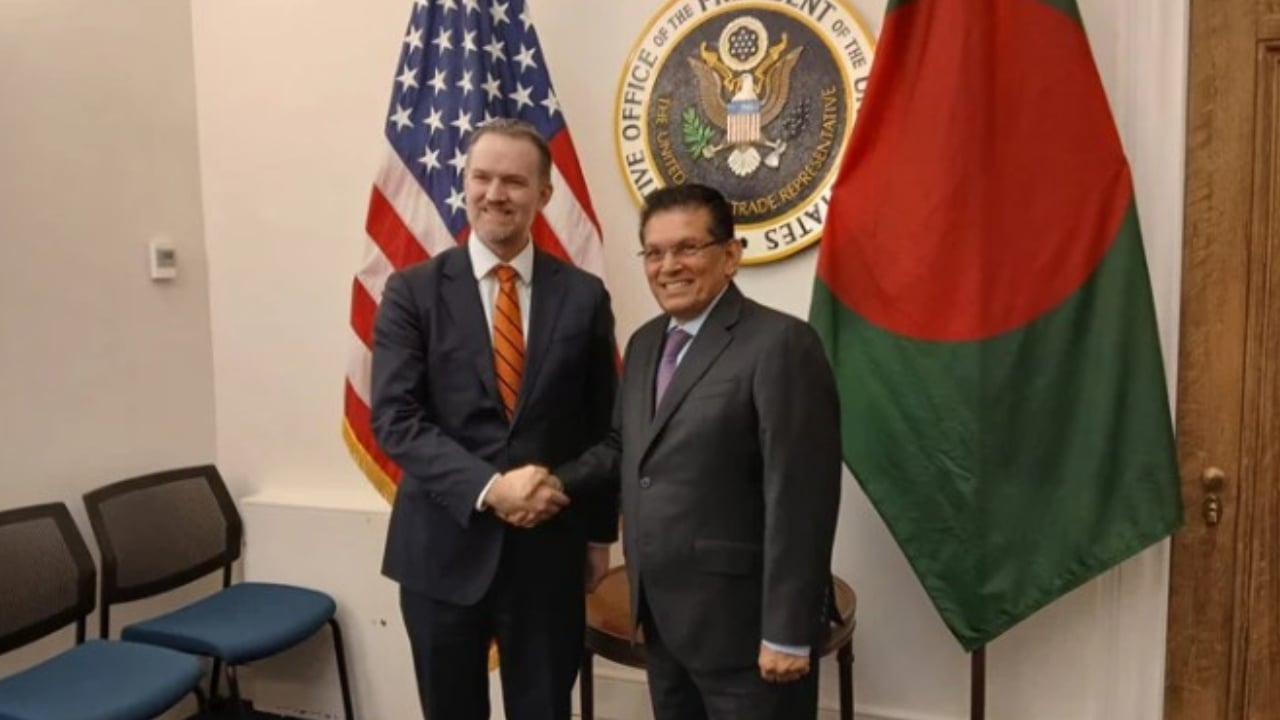 ওয়াশিংটনে মার্কিন বাণিজ্য প্রতিনিধির সঙ্গে খলিলুর রহমানের বৈঠক
