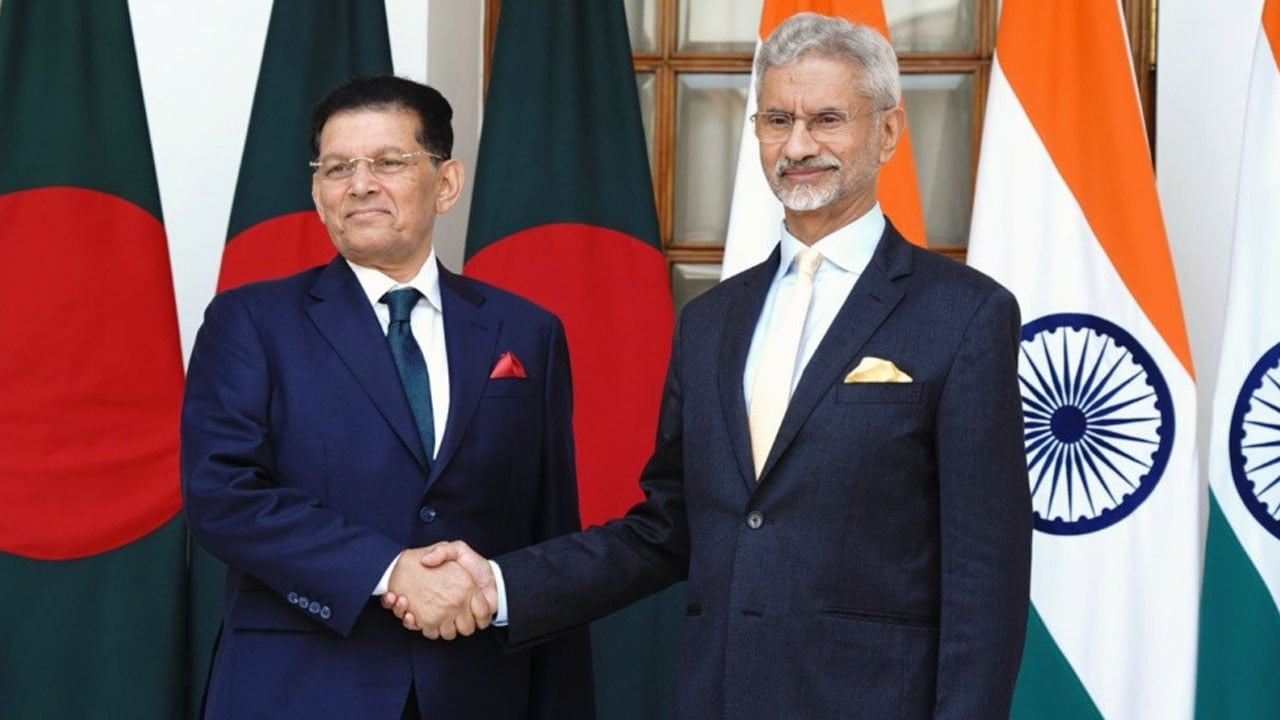 ভারতের পররাষ্ট্রমন্ত্রী জয়শঙ্করের সঙ্গে খলিলুর রহমানের বৈঠক