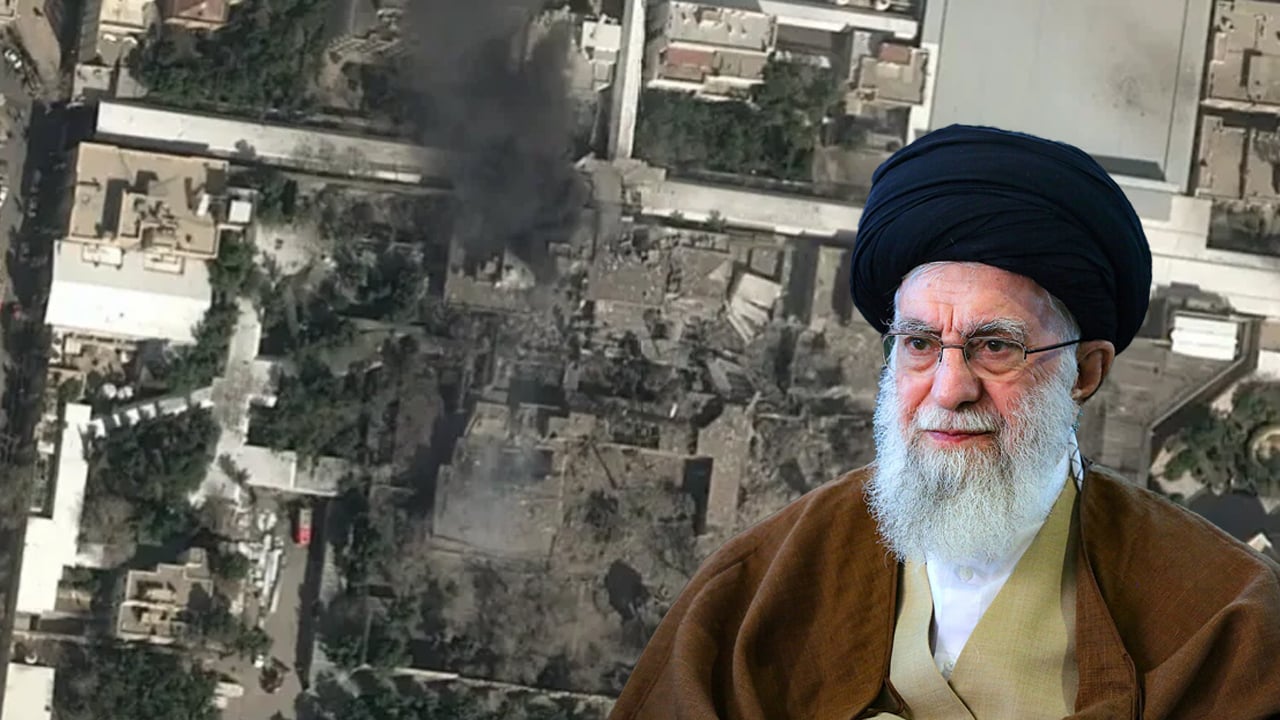 ইসরাইলি হামলায় খামেনির প্রাসাদ পুরোপুরি ধ্বংস