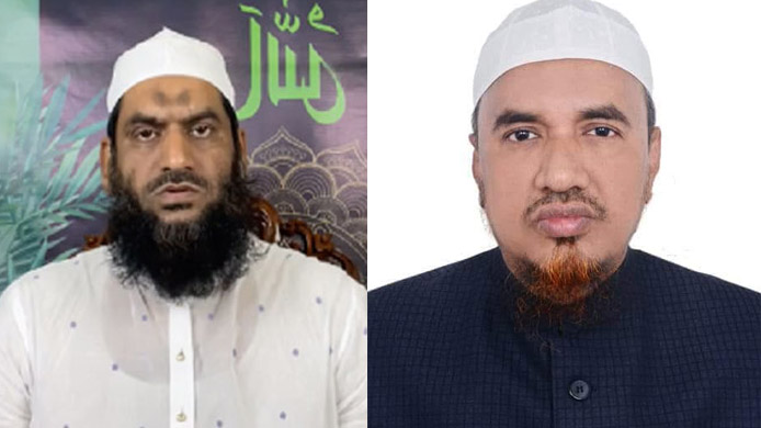 বাংলাদেশ খেলাফত মজলিসের আমির মামুনুল হক, মহাসচিব জালালুদ্দীন
