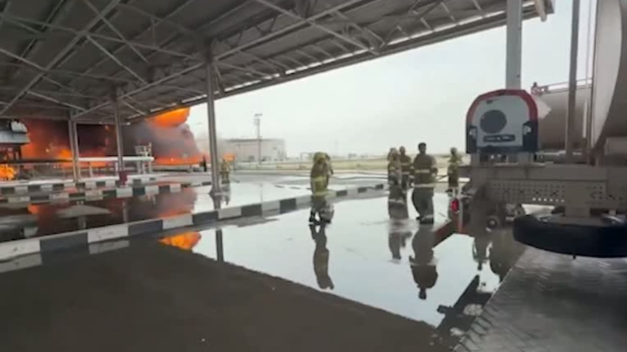 কুয়েত বিমানবন্দরে ফের ইরানের ড্রোন হামলা, ভয়াবহ আগুন