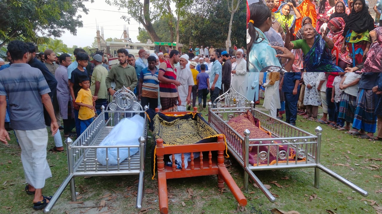 একসঙ্গে তিন খাটিয়া, স্তব্ধ লালপুরের নগরকয়া