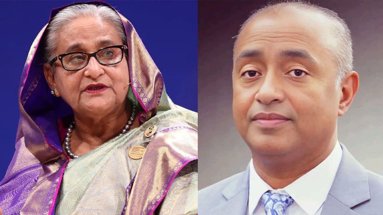 হাসিনা দেশের সীমানায় পা রাখলেই গ্রেপ্তার: আইনমন্ত্রী 