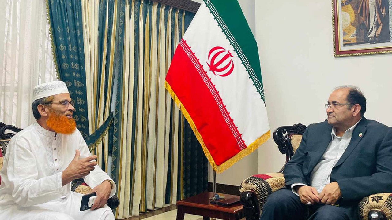 ইরানের রাষ্ট্রদূতের সঙ্গে গাইবান্ধা-২ আসনের এমপির সাক্ষাৎ