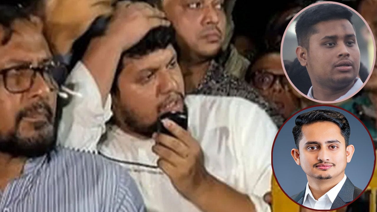 মাহফুজের ওপর বোতল নিক্ষেপ, প্রতিবাদ হাসনাত-সারজিসের