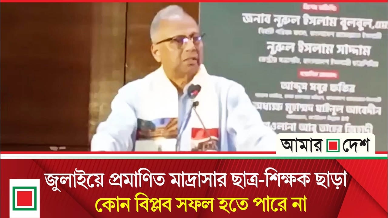 জুলাই বিপ্লবের সূত্রপাত হয়েছে শাপলা চত্বরে: মাহমুদুর রহমান